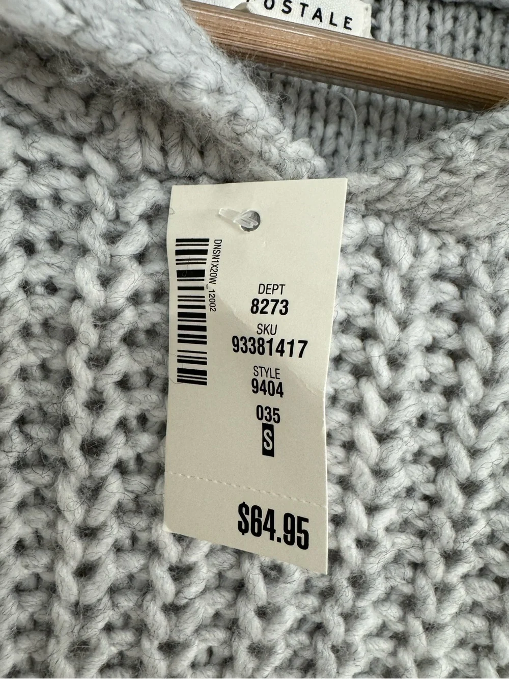 Aeropostale gray chunky